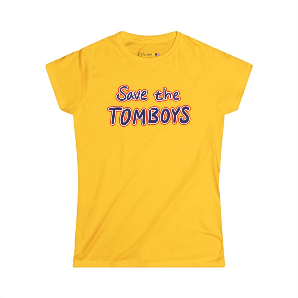 Save the Tomboys Fitted Tee