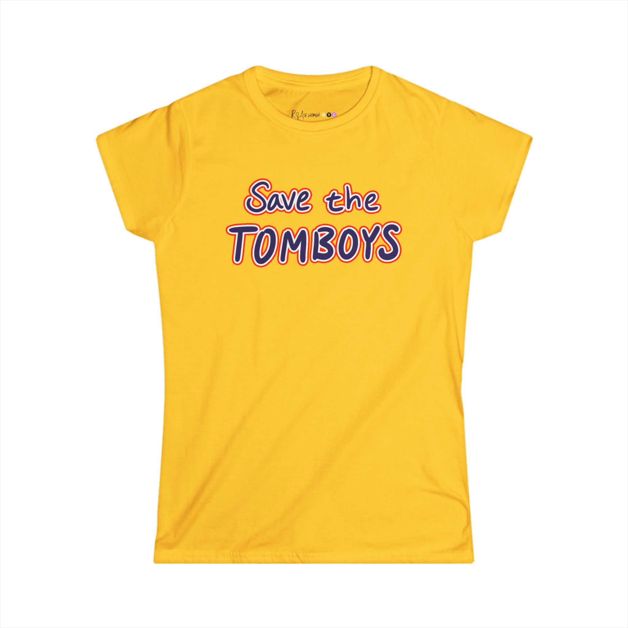 Save the Tomboys Fitted Tee