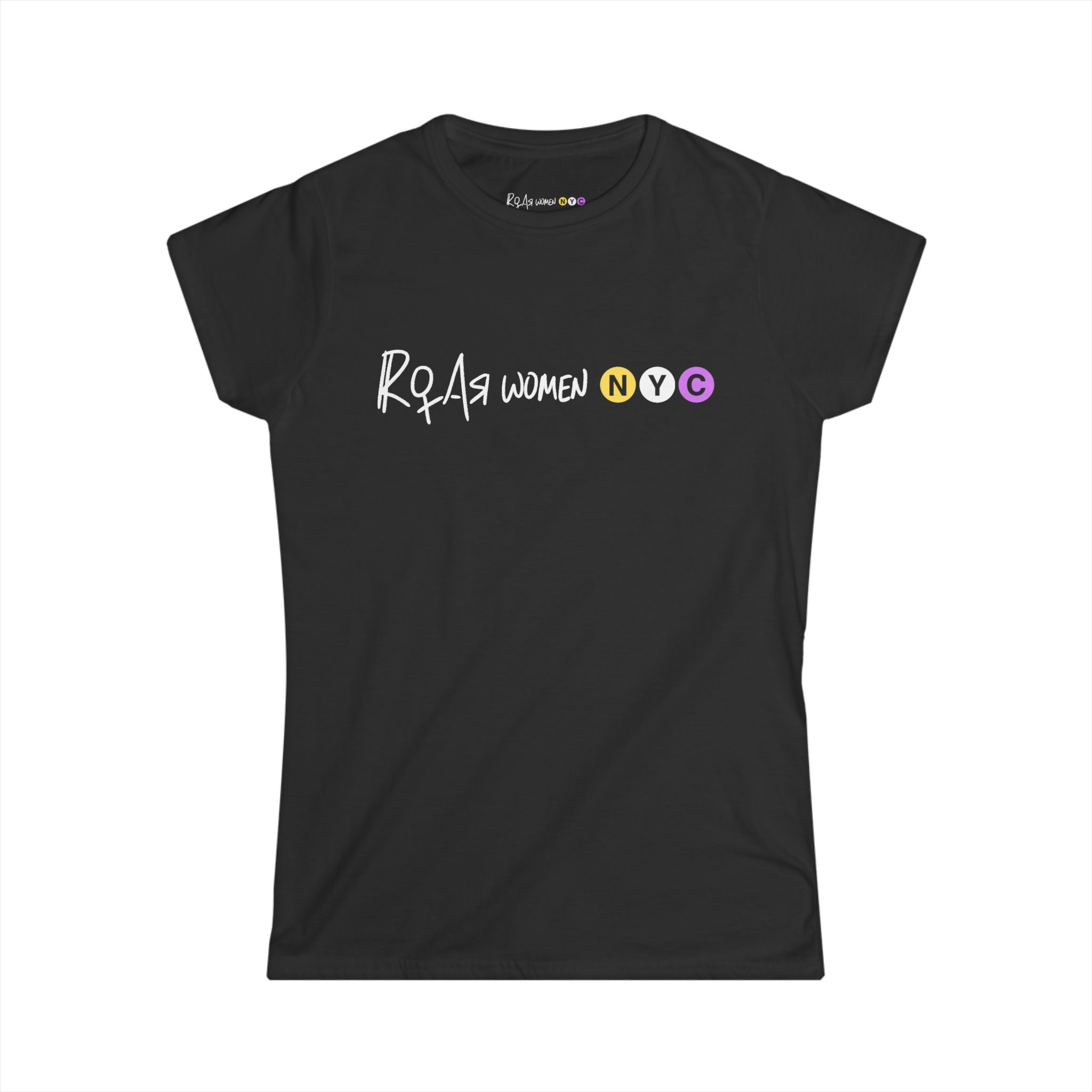 ROAR Logo Fitted Shirt (Black)